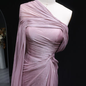 Sharon Said SF199 Elegant <strong>Lilac</strong> One-Shoulder Evening <strong>Dress</strong> with Draped Cape Arabic <strong>for</strong> <strong>Women</strong> Wedding <strong>Dress</strong> Gown - Product Image 3