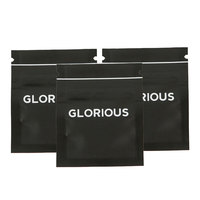 Les meilleurs petits sacs d'emballage zip-lock réutilisables en plastique mylar de feuille d'aluminium hermétique anti-odeur