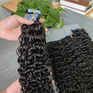 Extensions de cheveux humains Remy bouclés tendance, texture naturelle, boucles souples et rebondissantes, vente en gros directe du fournisseur pour femmes, en vrac - Product Image 4