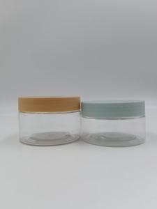 Etichette Personalizzate Contenitore in Plastica PET Trasparente da 100ml 4oz 120ml 3oz 150ml 5oz 200 <span class=keywords><strong>Grammi</strong></span> 250ml con Coperchio Colorato - Product Image 4