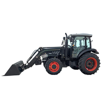 Mini-tracteur agricole compact 4x4 de 120 CV, neuf, idéal pour la ferme et le jardin