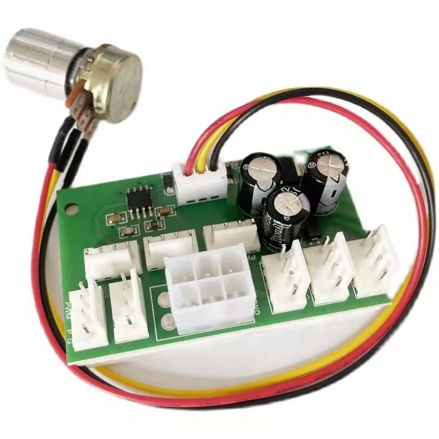 Computer case Fan Governor 8-way Fan Hub PWM High-power Violent Fan Controller