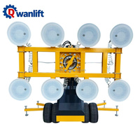 Chariot hydraulique 3m 4m 5m avec ventouse, élévateur de bois pour camion, nouveau robot élévateur électrique à vide pour l'installation de dalles de verre et de marbre