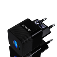 Vente en gros d'usine, chargeur rapide USB C 25W GaN, adaptateur secteur PD QC3.0 pour iPhone, Samsung, Xiaomi, prise EU US UK, OEM ODM