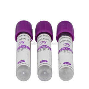 Tubo de Teste Plástico de 10ml para Sistema de Coleta de Sangue a Vácuo com <span class=keywords><strong>EDTA</strong></span> - Product Image 2