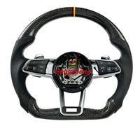 Volant R8 Sports Design en fibre de carbone compatible avec Audi A3 A4 A5 A6 A7 A8 S3 S4 S5 S6 S7 RSQ7 RS5