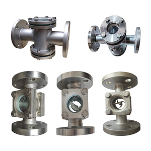 Haute qualité fonte fonte ductile fer acier inoxydable bride Double fenêtre verre de <span class=keywords><strong>vue</strong></span> pour souder les raccords de tuyauterie de connexion - Product Image 2