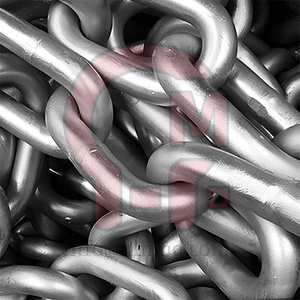 Hlm nhúng nóng mạ kẽm U1 U2 U3 tàu biển mở liên kết Neo chuỗi studless liên kết chuỗi tiêu chuẩn biển Neo chuỗi - Product Image 4