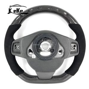 Volante in Fibra di Carbonio per <span class=keywords><strong>Jaguar</strong></span> <span class=keywords><strong>F</strong></span> TYPE XE XF <span class=keywords><strong>F</strong></span> <span class=keywords><strong>PACE</strong></span> E <span class=keywords><strong>PACE</strong></span> 2015-2025, Fondo Piatto, Upgrade Interni Sportivi - Product Image 6