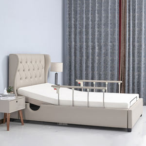 เตียงไฟฟ้าปรับได้สำหรับผู้สูงอายุประกอบด้วยหัวเตียงที่ถอดออกได้ทำจากโลหะ - Product Image 3