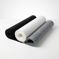 Rouleau de tissu non tissé en feutre polyester aiguilleté 100m - Anti-huile, brossé, suédé, Ripstop, résistant à l'abrasion et anti-UV