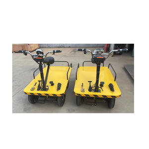 Carro de plataforma de camión de almacenamiento de ladrillos de cuatro ruedas eléctrico - Product Image 3