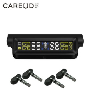 Hệ Thống Giám Sát Áp Suất Lốp Năng Lượng Mặt Trời TPMS Cảnh Báo Nhiệt Độ Tiết Kiệm Nhiên Liệu Với 4 Cảm Biến Bên Trong Giám Sát Áp Suất Lốp Xe Hơi - Product Image 4