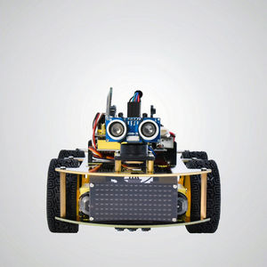 Kit de voiture intelligente 4 roues motrices <span class=keywords><strong>Keyestudio</strong></span> KS0559 - Contrôle à distance BT et IR, kit de robotique STEM pour débutants avec tutoriel - Product Image 3
