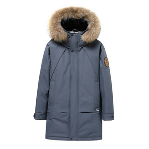 Winter Plus Size New Casual Thickened Hooded Down Jacket <strong>Men's</strong> Winter <strong>Coat</strong> <strong>Men's</strong> Medium <strong>Long</strong> Outdoor Customized Logo Woven - Product Image 4