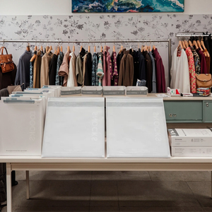 Atacado Personalizado Compostable Wax Paper Bags Papel De Vidro Impermeável para Sapatos Vestuário Underwear Presentes - Product Image 6