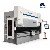 Prensa Plegadora Hidráulica CNC Serie RWP-CNC de BANLI, Máquina de Plegado Electrohidráulica Sincronizada, la Mejor Plegadora de Paneles para Fábrica