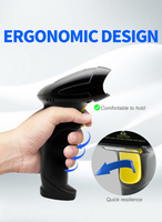 Buen precio 1D Handheld PDA Barcode Scanner con láser USB Reader Light Feature para Android OS Certified ROHS Stock Interface