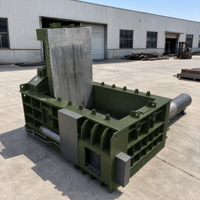 Presse à balles hydraulique horizontale de 160 tonnes pour le recyclage des métaux