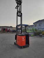 Chariot élévateur électrique compact d'occasion 7FBR15 de 1,5 tonne, qualité fiable, levée 5m, vente chaude