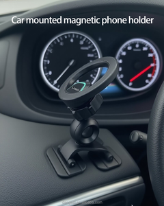 Giá đỡ ô tô MagSafe 360 độ °   Giá đỡ điện thoại từ tính xoay được cho bảng điều khiển - Tương thích với iPhone 16 Pro Max và các dòng cũ hơn, hỗ trợ MagSafe - Product Image 3