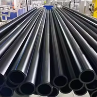 Tuyau HDPE de haute qualité, non toxique, sans odeur, tuyau PVC, tuyau PP, DN20-DN800mm rond