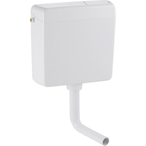 AP123 White Single-<b>Button</b> Backpack Flushing Concealed <b>Toilets</b> Modern Dual-<b>Flush</b> Concealed Cistern PP Material - Product Image 2