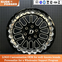 Jantes forgées GUDE 18X12 Beadlock 5x112 5X120 5X114.3 pour voitures de course Drag Racing, compatibles avec BMW, GTR, Supra, F150, SRT, Corvette