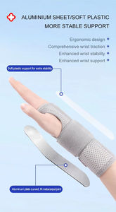 Attelle de poignet médicale personnalisée OEM pour syndrome du canal carpien, support orthopédique réglable, stabilisateur de main, vente en gros en usine - Product Image 4