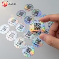 Autocollant adhésif d'usine d'origine en gros Code QR étiquettes de sécurité anti-contrefaçon emballage en Carton