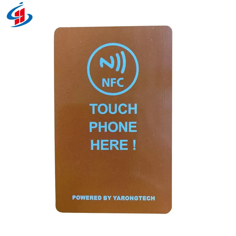 사용자 정의 로고 인쇄 13.56MHz 플라스틱 프로그래밍 가능 NFC 명함 비접촉식 Google 검토 NFC 비즈니스 검토 카드
