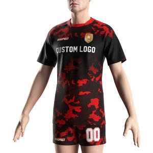 Camisetas Deportivas para Hombre Más Vendidas, Camisetas de Gimnasio con Cuello Redondo Dry-Fit, Camiseta Deportiva 2022, Camiseta de Rugby - Product Image 5