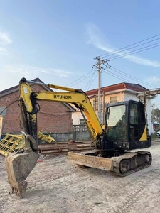 Miniexcavadora Hyundai 60W-7 de 7 Toneladas, Motor Cummins 2020, Bomba Hidráulica de 128KW, Rodamiento Kawasaki, Cucharón de 0.3m, Caja de Cambios - Product Image 2