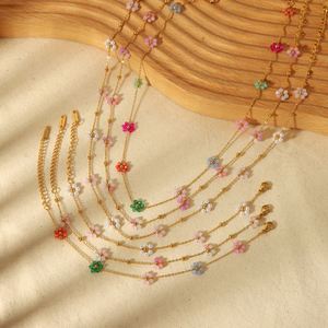 Lujosos conjuntos de joyería de moda, audaces y elegantes, estilo bohemio africano con turquesa acrílica chapada en oro y - Product Image 1