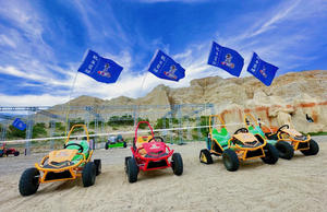 ยางรถโกคาร์ทสำหรับเด็กระบบสามเหลี่ยมและล้อยางล้อยางติดตามช่วงล่าง - Product Image 6