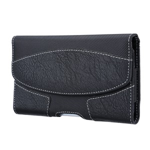 Étui de téléphone portable en cuir avec boucle de ceinture pour <span class=keywords><strong>iPhone</strong></span> Samsung - Product Image 1