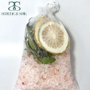 Sales <span class=keywords><strong>de</strong></span> Baño Naturales <span class=keywords><strong>de</strong></span> Lavanda <span class=keywords><strong>de</strong></span> Lujo del Himalaya S&Soak, Exfoliante Corporal, Bolsitas <span class=keywords><strong>de</strong></span> Té para Baño, Empaque con Flores, Venta al por Mayor EM/ODM - Product Image 3