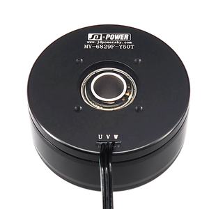 고품질 JD-power MY-6829F 6215 평평한 중공축 전기 브러시리스 짐벌 24v DC 모터 3축 짐벌 DSLR 안정기용 - Product Image 1