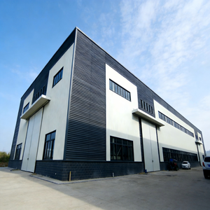 Magazzino Prefabbricato Multi-Span con Struttura in Acciaio Ignifuga e Anticorrosione, Centro Logistico dal Design Moderno e Resistente al Vento Forte <span class=keywords><strong>RT</strong></span> - Product Image 3