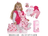 Poupée de bébé Reborn en Silicone, adorables et douces, 55cm, pour fille, nouvelle collection