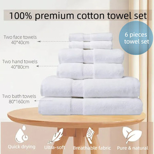 Serviettes de bain turques en gros, <span class=keywords><strong>serviette</strong></span> de bain d'hôtel de luxe/ensemble de serviettes de spa en coton - Product Image 3