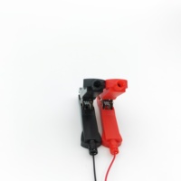 Pince crocodile de batterie 12v 14awg à Sae 2pin pince de câble à déconnexion rapide connecteur de libération d'extension de crocodile