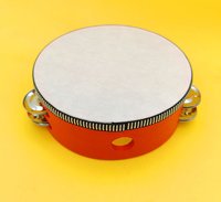 Wholesale Two-Row Double Layer Tambourines 6 Inch Bulk Hand Frame Drums Orff Percussion Tools