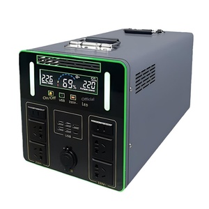 Centrale électrique mobile extérieure 220V, grande capacité, pour marché nocturne, camping, famille, urgences, stockage d'énergie, 5 degrés - Product Image 6