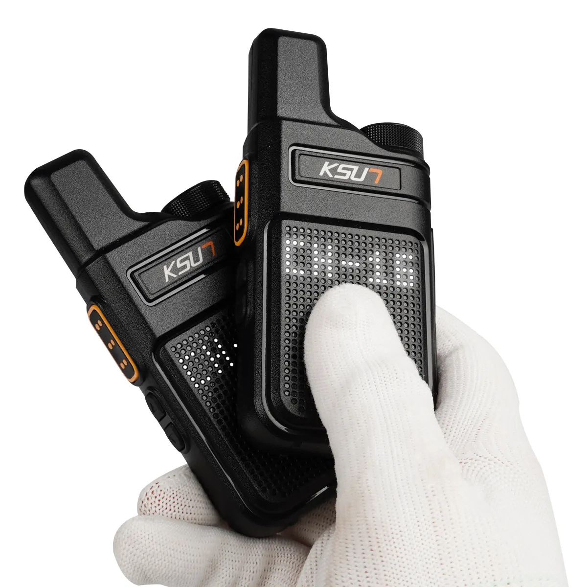 PMR 446 Walkie Talkie Mini comunicazioni portatili Radio Pro Walkie Talkie ricetrasmettitore radio bidirezionale qualità KSUT M6