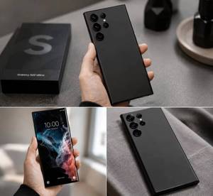 Teléfono para Juegos <span class=keywords><strong>S22</strong></span> <span class=keywords><strong>Ultra</strong></span> (S908U) Original al por Mayor, Octa Core, 5G Global Desbloqueado, Pantalla con Perforación Triple Cámara Negro Fantasma - Product Image 1