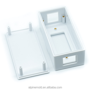 High Accuracy Enclosure Electrical PVC Switch Junction Box Injection Molding