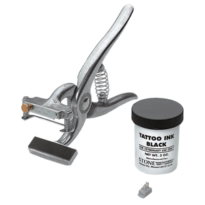 Wqxm Pinza <span class=keywords><strong>para</strong></span> tatuajes <span class=keywords><strong>de</strong></span> <span class=keywords><strong>piel</strong></span> <span class=keywords><strong>de</strong></span> <span class=keywords><strong>cerdo</strong></span> / Pinza <span class=keywords><strong>para</strong></span> marcar orejas <span class=keywords><strong>de</strong></span> animales / Kit <span class=keywords><strong>de</strong></span> tatuaje <span class=keywords><strong>para</strong></span> animales, Equipo <span class=keywords><strong>de</strong></span> máquina <span class=keywords><strong>de</strong></span> tatuaje metálica, 1 año <span class=keywords><strong>de</strong></span> garantía, Venta al por mayor - Product Image 1