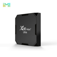 Android TV Box X96 MAX+ Ultra con Amlogic S905X4 Quad Core, Android 11.0, transmisión estable en el Reino Unido, compatible con AV1 OTT, 8K, ¡en oferta!