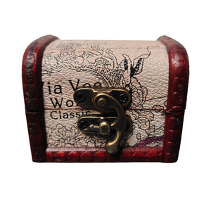 Yakimoto 2 pièces nouveau petit conteneur de stockage en <span class=keywords><strong>bois</strong></span> avec couvercle boîtes de rangement pour bacs bijoux objets de collection nourriture thé bonbons collations - Product Image 2
